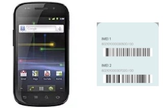 How to find the IMEI code on Google Nexus S I9023