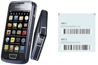 How to find the IMEI code on I8520 Galaxy Beam