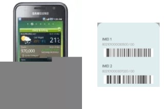 How to find the IMEI code on I9001 Galaxy S Plus