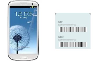 How to see the IMEI code in Galaxy S3 Neo