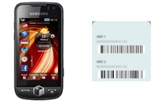 How to find the IMEI code on S8000 Jet