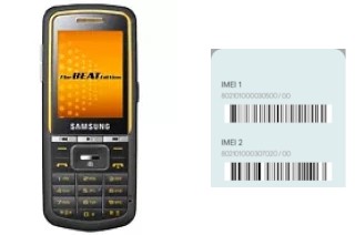 How to find the IMEI code on M3510 Beat b