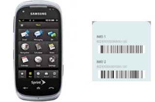 How to find the IMEI code on M850 Instinct HD