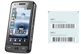 How to find the IMEI code on M8800 Pixon