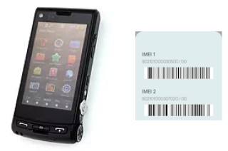 How to find the IMEI code on M8920