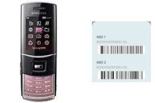 How to find the IMEI code on S5050