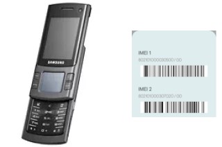 How to find the IMEI code on S7330