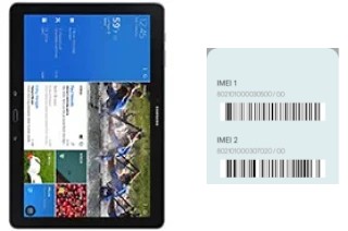 How to see the IMEI code in Galaxy Tab Pro 12.2 LTE