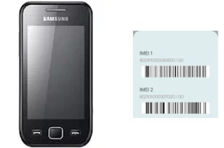 How to find the IMEI code on S5250 Wave525