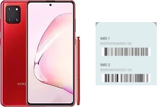 How to find the IMEI code on Galaxy Note10 Lite