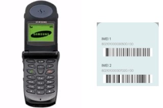 How to find the IMEI code on SGH-810