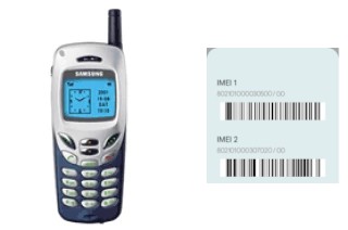 How to find the IMEI code on R210