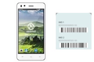 How to see the IMEI code in Seatel V8