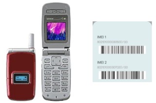 How to find the IMEI code on SGD-105