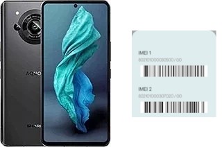 How to find the IMEI code on Aquos R7s