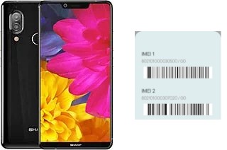 How to find the IMEI code on Aquos S3 High