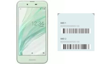 How to see the IMEI code in Aquos Sense Basic