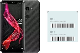 How to see the IMEI code in Aquos Zero