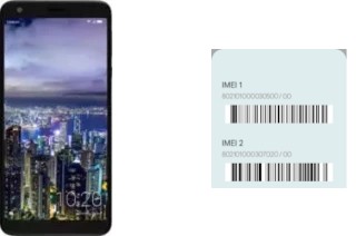 How to see the IMEI code in Sharp B10