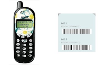 How to see the IMEI code in Siemens A35