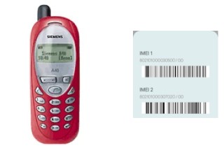 How to see the IMEI code in Siemens A40