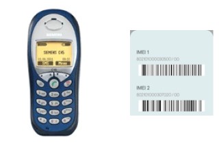 How to see the IMEI code in Siemens C45