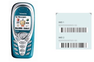 How to see the IMEI code in Siemens C60