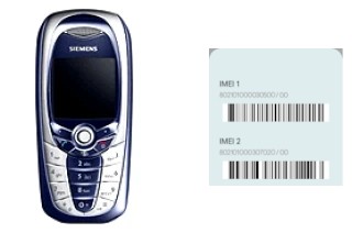 How to see the IMEI code in Siemens C65