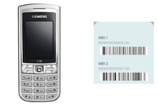 How to see the IMEI code in Siemens C75