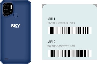 How to find the IMEI code on Elite C63