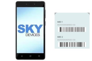 How to find the IMEI code on Sky Elite 5-0P