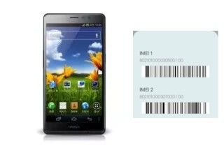 How to find the IMEI code on IM-A850 SLK