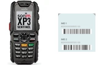 How to see the IMEI code in XP3 Sentinel