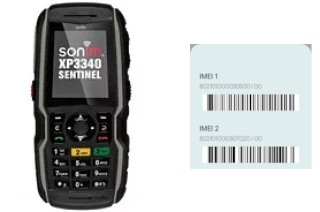 How to see the IMEI code in XP3340 Sentinel