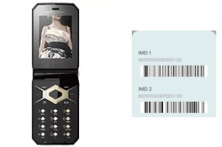 How to find the IMEI code on Jalou D&G edition