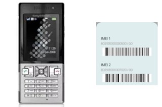 How to find the IMEI code on T700