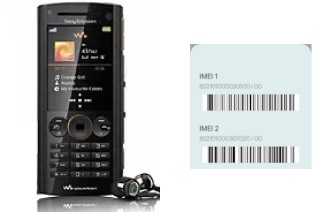 How to find the IMEI code on W902