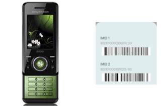 How to find the IMEI code on S500