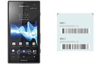 How to find the IMEI code on Xperia acro HD SOI12