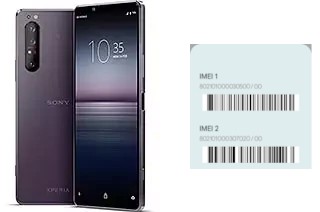 How to see the IMEI code in Xperia 1 II