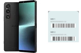 How to see the IMEI code in Xperia 1 V