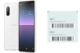 How to find the IMEI code on Xperia 10 II