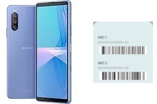 How to find the IMEI code on Xperia 10 III