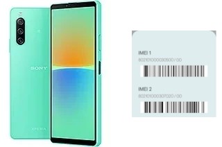 How to see the IMEI code in Xperia 10 IV