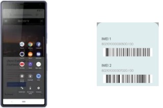 How to find the IMEI code on Xperia 10 Plus