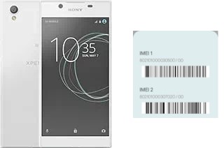 How to see the IMEI code in Xperia L1