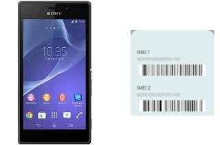 How to see the IMEI code in Xperia M2 Aqua