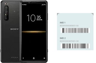 How to find the IMEI code on Xperia Pro (2020)