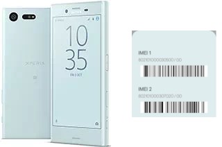 How to see the IMEI code in Xperia X Compact