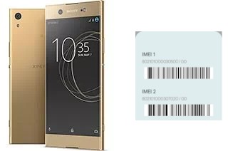 How to see the IMEI code in Xperia XA1 Ultra